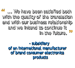 What our Clients say about us...
